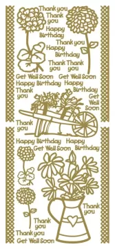 Flower Dazzles™ Stickers--pitcher, wheelbarrow & more!